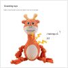 dog chew toys plush sound toys grinding teeth resistant to bite interactive pet dog toys - Deer human armour