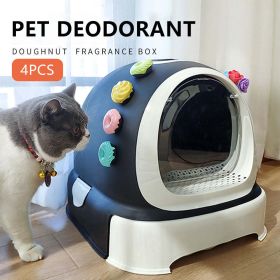 Dog Cat Deodorant Odor Neutrizers Air Lasting Deodorant Old Spike Deodorant Aromatherapy Solid Gel For Dog Cute Dog Perfume - A