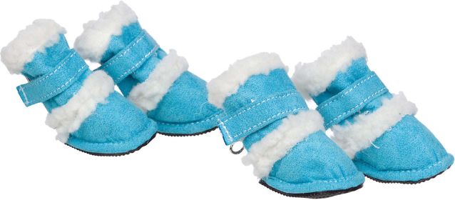 Shearling "Duggz" Pet Shoes - X-Small