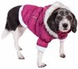 Metallic Fashion Pet Parka Coat - X-Small