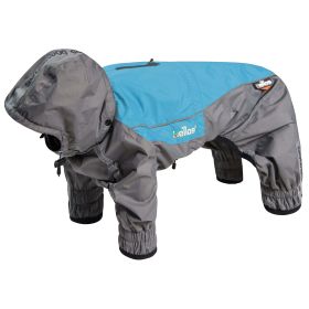 Dog Helios 'Arctic Blast' Full Bodied Winter Dog Coat w/ Blackshark Tech - Blue - Medium