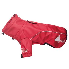 Dog Helios Extreme Softshell Performance Fleece Dog Coat - Red - Small