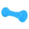 Dog Fetch Toy Outdoor Barbell Dog Toy for Small Medium and Large Breed Dogs Floating Dog Toy Blue Color - Pitchdog