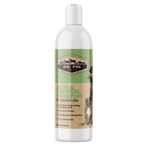 Dr. Pol Aloe Oatmeal Shampoo for Dogs & Cats 16 oz - Dr. Pol Dr. Pol Aloe Oatmeal Shampoo for Dogs & Cats 16 oz - Dr. Pol