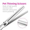 Household Pet Hair Clipper; Stainless Steel Professional Pet Grooming Tools; Pet Hair Shaver - Complete Set Of Pet Scissors