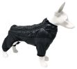 Pet Life 'Aura-Vent' Lightweight 4-Season Stretch and Quick-Dry Full Body Dog Jacket - Black - X-Small