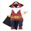 Pet Life 'Captain Snuggles' Pirate Pet Dog Costume Uniform - NAVY - Large