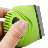 Pet Life 'Grazer' Handheld Travel Grooming Cat and Dog Flea and Tick Comb - Green