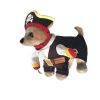 Pet Life 'Captain Snuggles' Pirate Pet Dog Costume Uniform - NAVY - X-Small