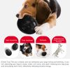 Large Dog Toy Dinosaur Eggs Fillable Slow Feeder Chew Interactive Toy Release Anxiety French Bulldog Labrador Pet Teeth Cleaning - Black - China