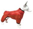 Pet Life 'Aura-Vent' Lightweight 4-Season Stretch and Quick-Dry Full Body Dog Jacket - Red - Medium