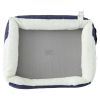 Pet Life "Dream Smart" Electronic Heating and Cooling Smart Pet Bed - Navy - Large