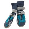 Dog Helios 'Traverse' Premium Grip High-Ankle Outdoor Dog Boots - Blue - Medium