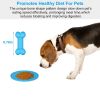 2pcs Dog Lick Pad Pet Shower Grooming Slow Feeder Dog Distraction Mat Slow Treat Dispensing Mat With Powerful Suction Cats Slow Feeder Li - Blue & Red