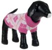 Argyle Style Ribbed Fashion Pet Sweater - Medium