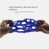 Dog toy hollow ball bite-resistant elastic rubber ball bell pet toy; Jingle Bell Toy Ball - blue - Hollow ball (with tennis ball)