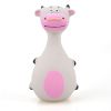 Latex sound toys for dogs; cartoon dog toy for elephants and cows; pet toy - White dairy cattle