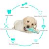 Dog Molar Toothbrush Toys Chew Cleaning Teeth Safe Puppy Dental Care Soft Pet Cleaning Toy Supplies - Upgrade Green