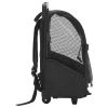 Foldable Multipurpose Pet Trolley Black - Black