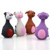 Latex sound toys for dogs; cartoon dog toy for elephants and cows; pet toy - Black donkey