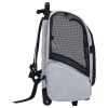 Foldable Multipurpose Pet Trolley Gray - Gray