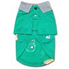 Touchdog 'Arubark' Caribbean Style Dog Polo T-Shirt - Green - Small