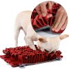 Pet Life 'Sniffer Grip' Interactive Anti-Skid Suction Pet Snuffle Mat - Red