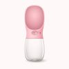 Pet Water Cup Outdoor Portable Water Bottle - Pink With filter - 550ML