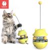 KIMPETS Cats Toy Tumbler Tracks Leaking Food Ball Toys Interactive Cat Intelligence Training Amusement Pet Products Cat Tunnel - Blue