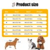 Chrimas Dog Winter Warm Clothing Cute Plush Coat Hoodies Pet Costume Jacket For Puppy Cat French Bulldog Chihuahua Small Dog Clothing - Coffee - M